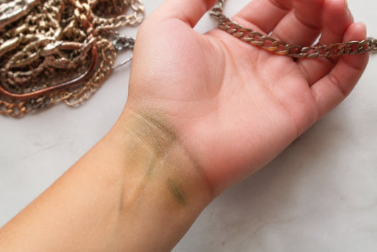 Why Does Cheap Jewelry Turn Skin Green?