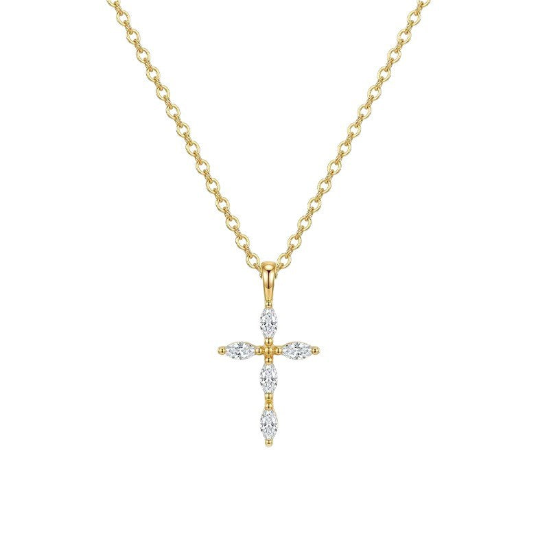 Celeste Cross Necklace