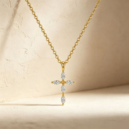 Celeste Cross Necklace