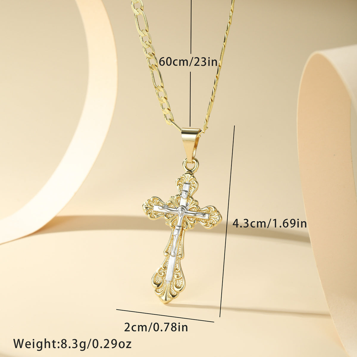 Royal Cross Necklace