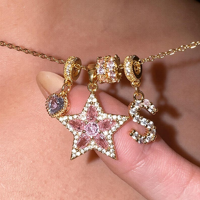 Celestial Charm Necklace - Carlotta