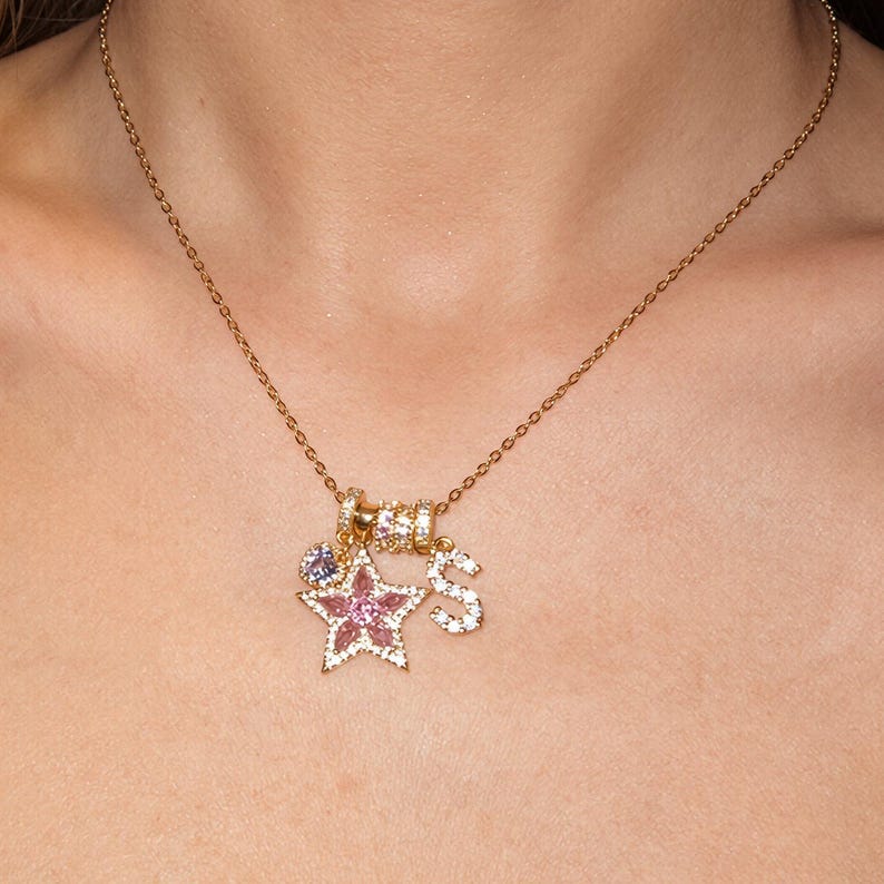Celestial Charm Necklace - Carlotta