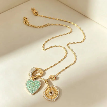Celestial Charm Necklace - Carlotta