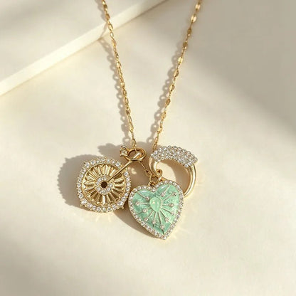 Celestial Charm Necklace - Carlotta