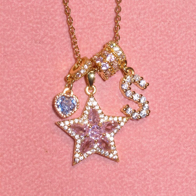 Celestial Charm Necklace - Carlotta
