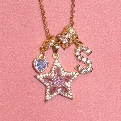 Celestial Charm Necklace - Carlotta