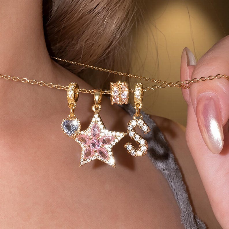 Celestial Charm Necklace - Carlotta