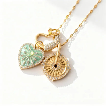 Celestial Charm Necklace - Carlotta