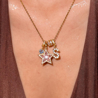 Celestial Charm Necklace - Carlotta