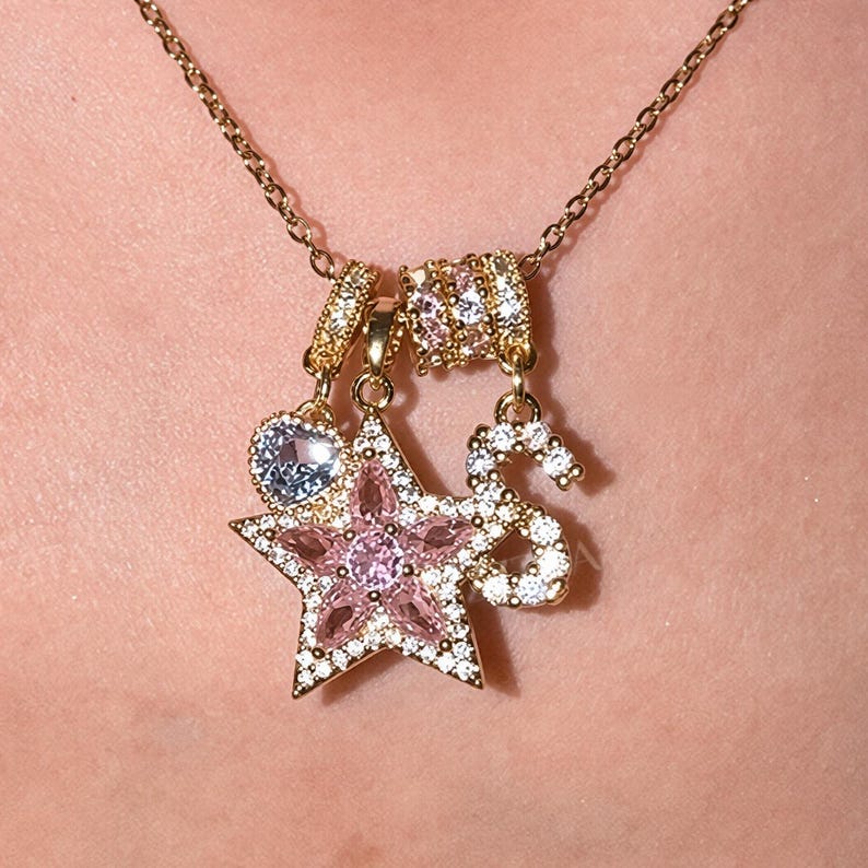 Celestial Charm Necklace - Carlotta