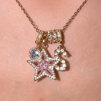 Celestial Charm Necklace - Carlotta